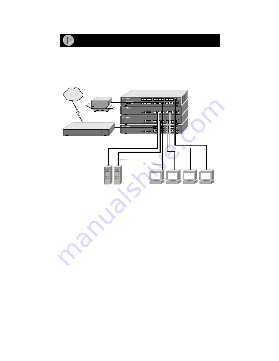 NETGEAR DS508 - Hub - Stackable Скачать руководство пользователя страница 4