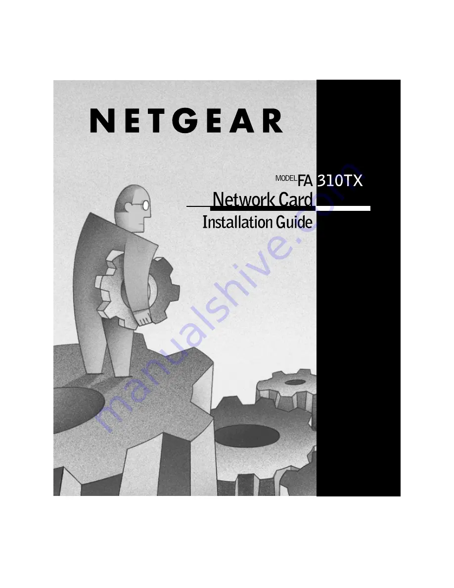 NETGEAR FA310 - Adapter Card Installation Manual Download Page 1