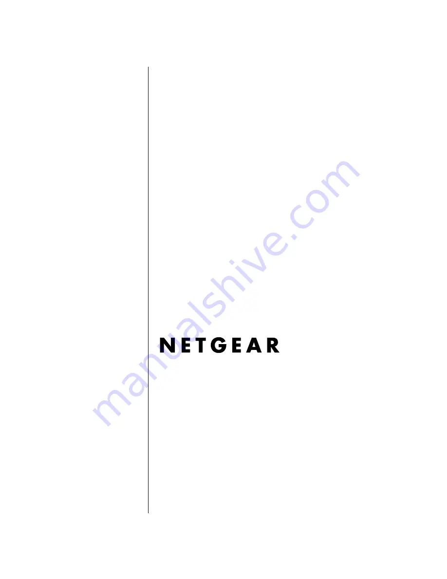 NETGEAR FS509 Installation Manual Download Page 1