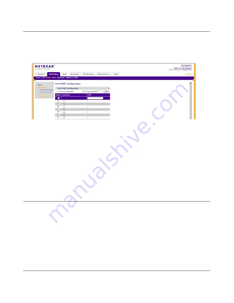 NETGEAR FS700TS Software Administration Manual Download Page 97