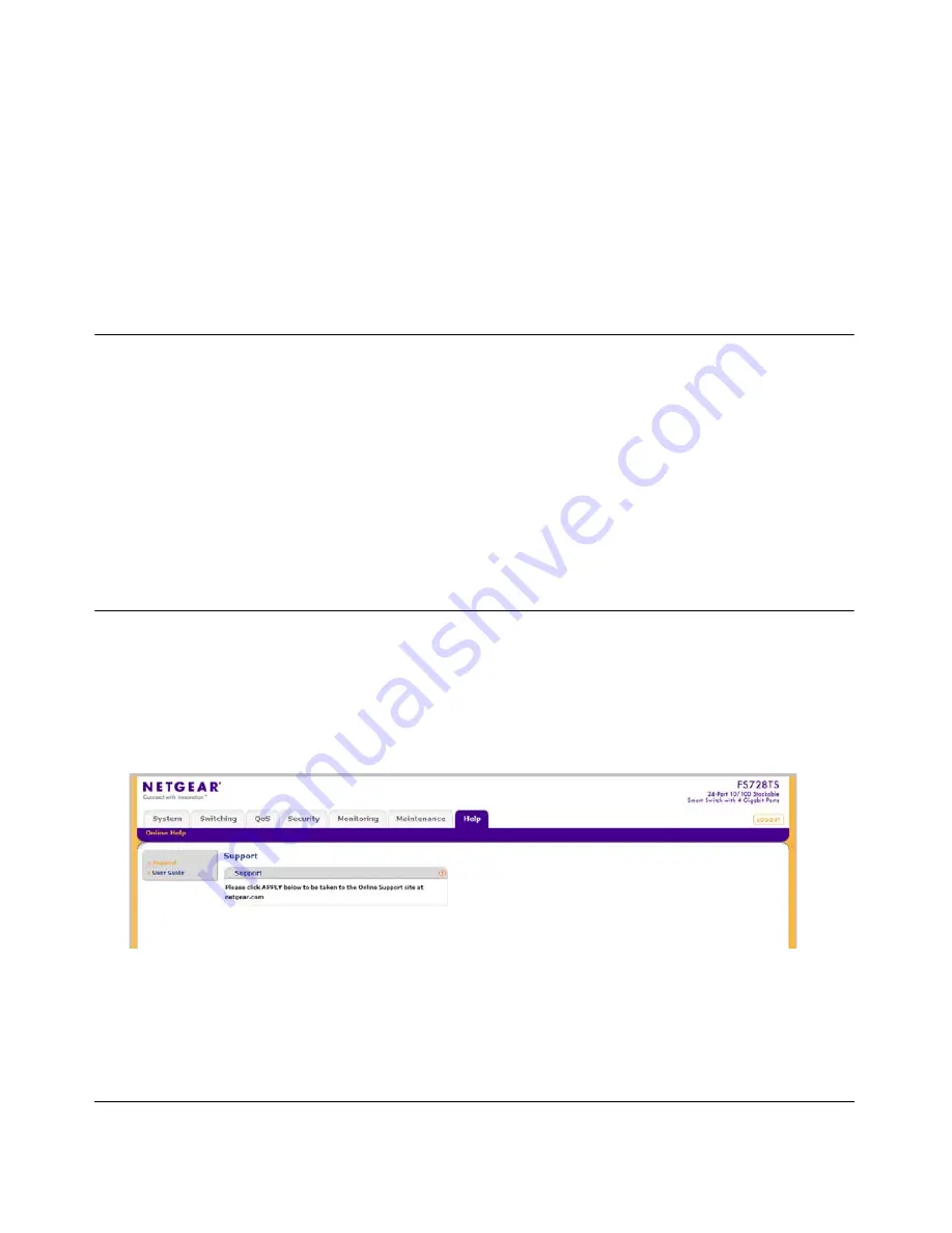 NETGEAR FS700TS Software Administration Manual Download Page 183