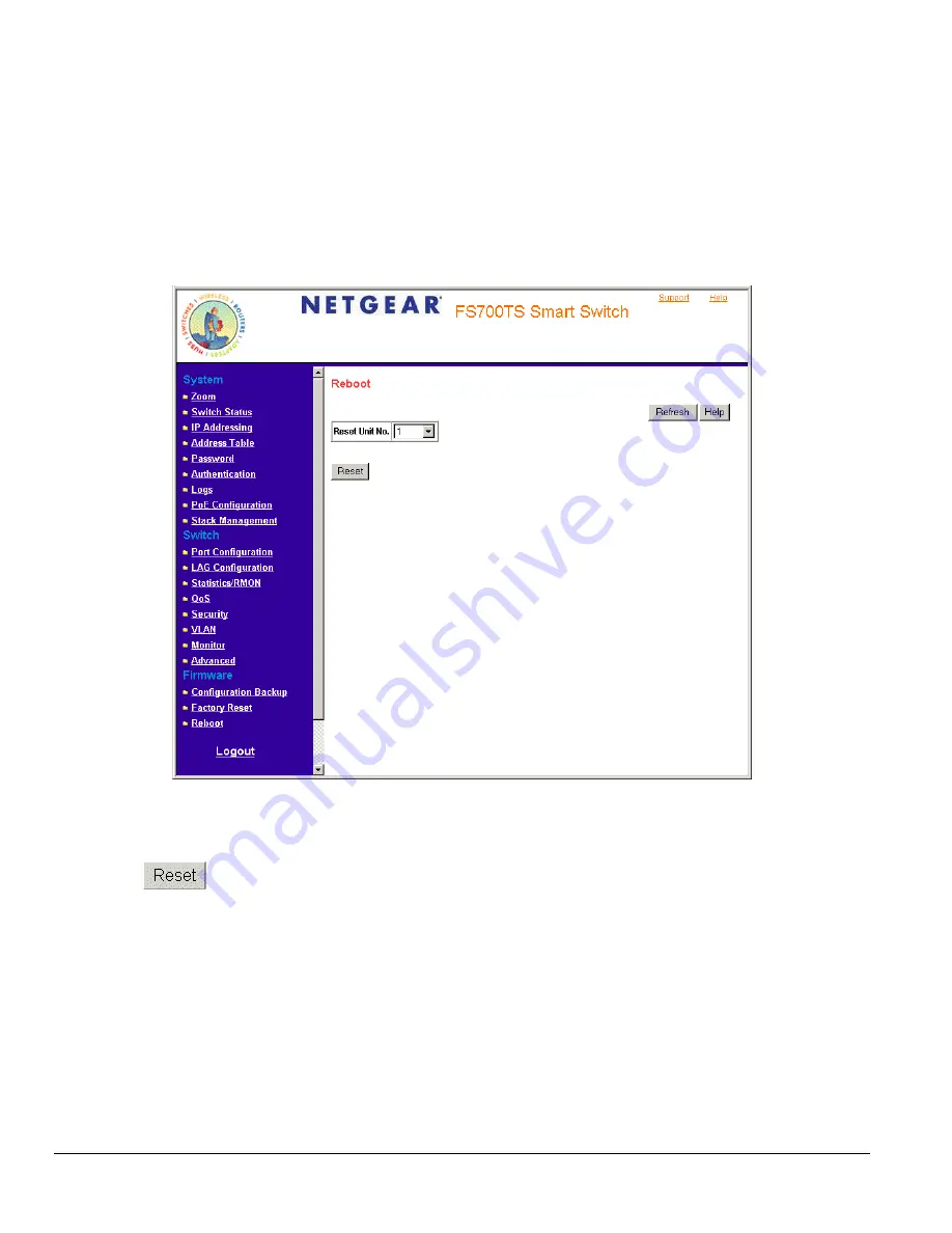 NETGEAR FS728TS - ProSafe Smart Switch User Manual Download Page 25