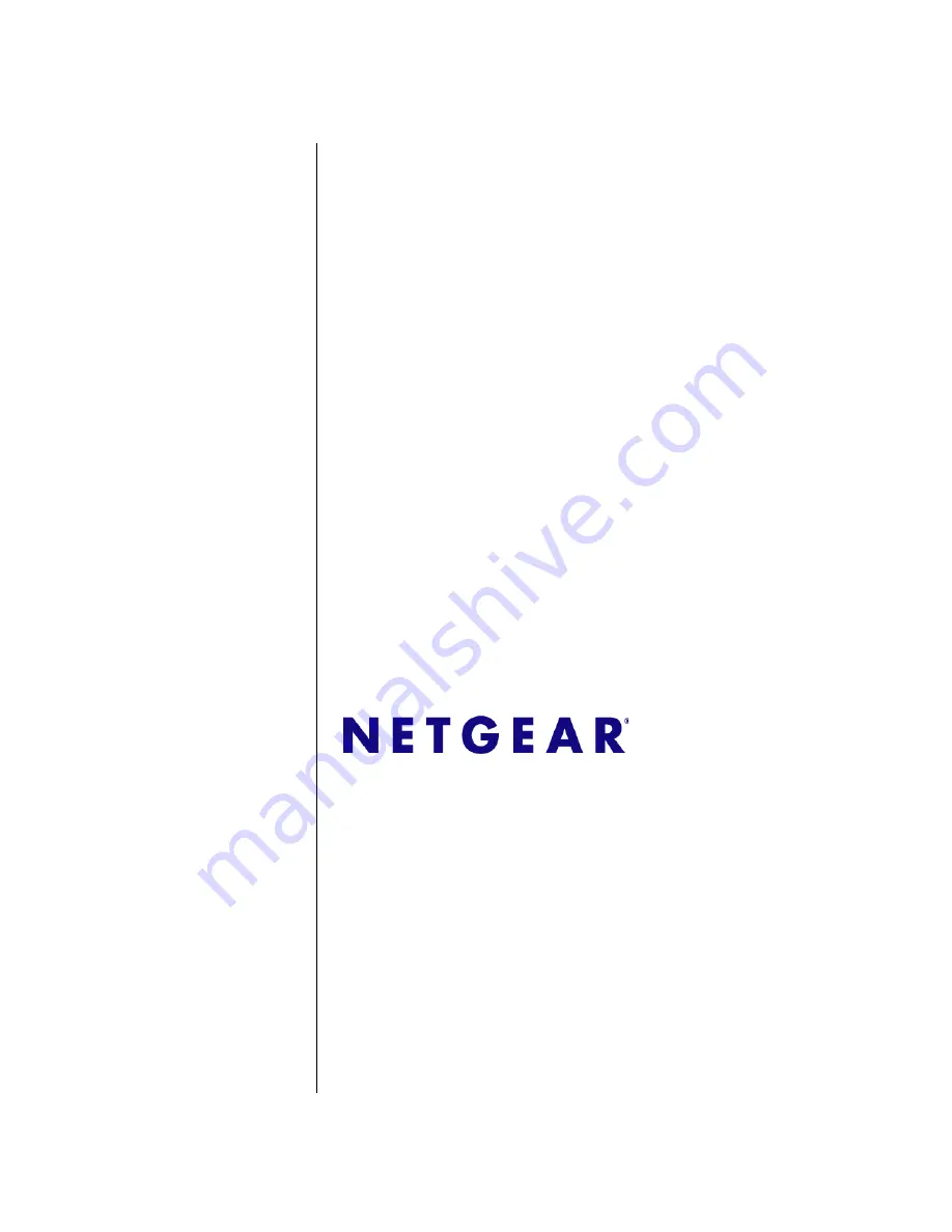 NETGEAR FSM7226RS - ProSafe Switch - Stackable Hardware Installation Manual Download Page 1