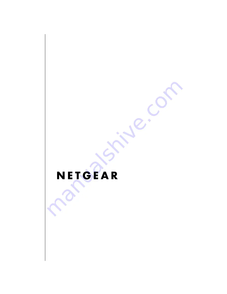 NETGEAR FSM726 - ProSafe Managed Switch Скачать руководство пользователя страница 1