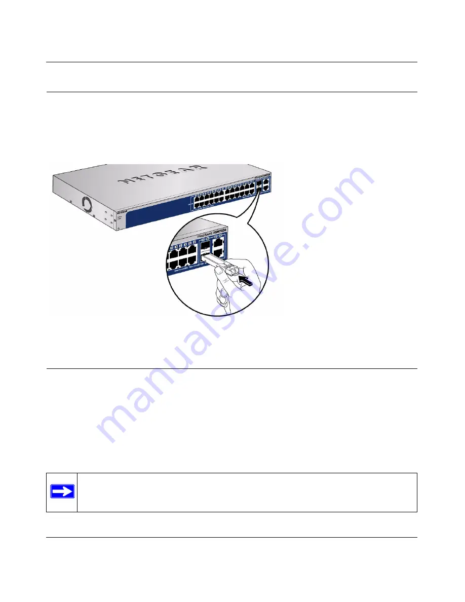 NETGEAR FSM726E - ProSafe Switch Hardware Installation Manual Download Page 22