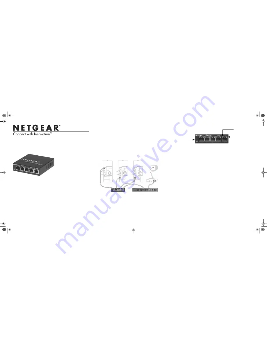 NETGEAR GS105NA Installation Manual Download Page 1