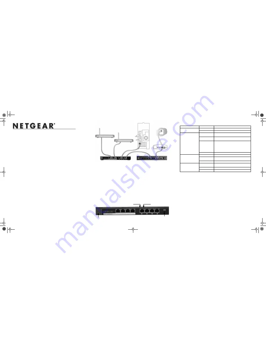 NETGEAR GS108PE Installation Manual Download Page 1