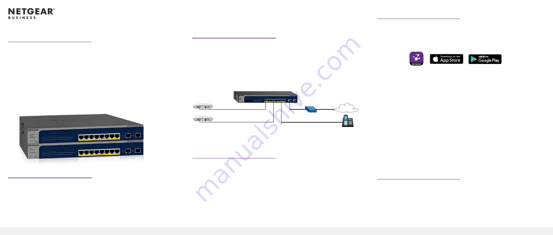 NETGEAR GS510TLP Скачать руководство пользователя страница 1