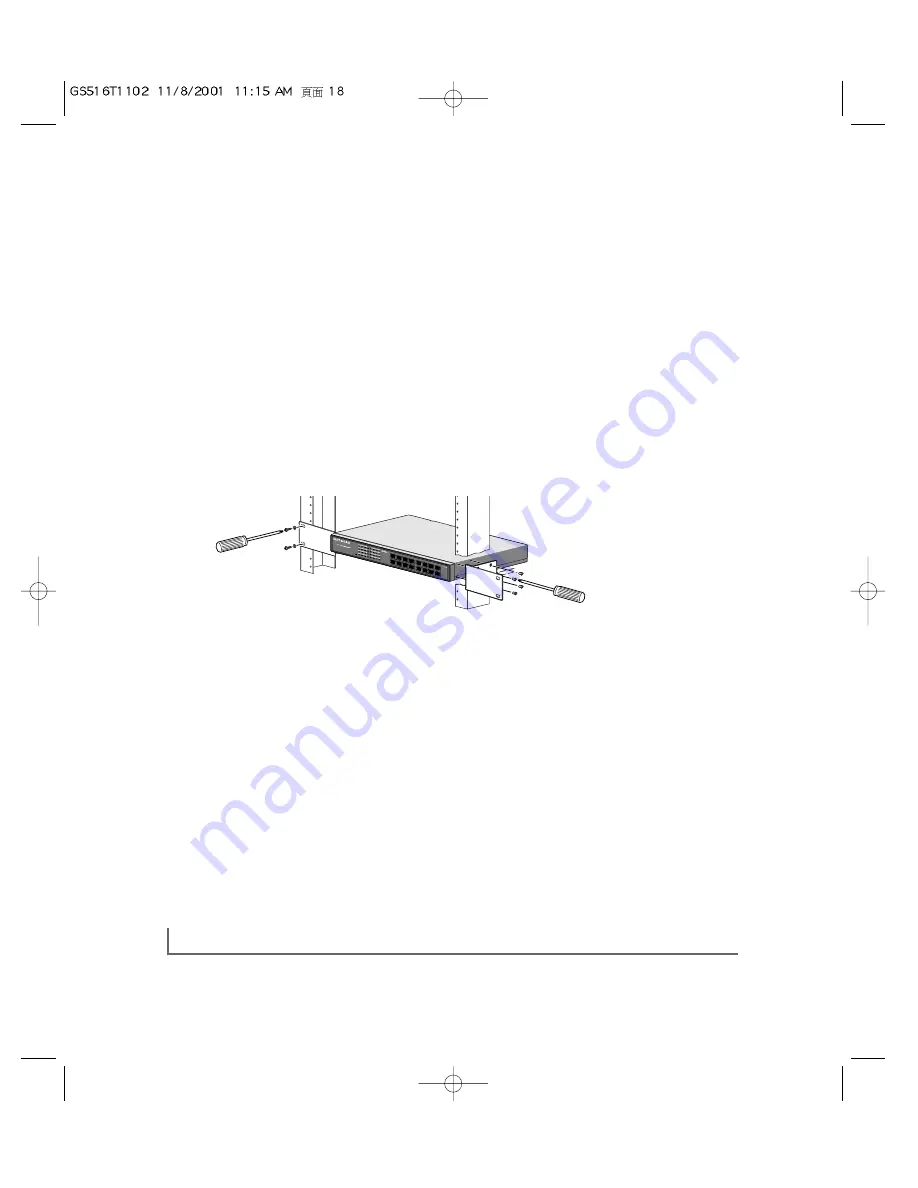 NETGEAR GS516T - ProSafe Switch Installation Manual Download Page 18