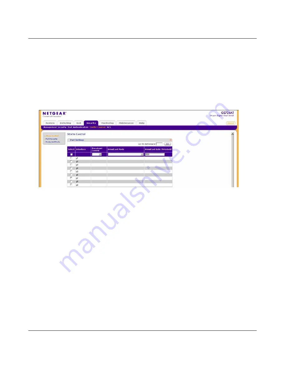 NETGEAR GS700AT Smart Switch Administration Manual Download Page 151