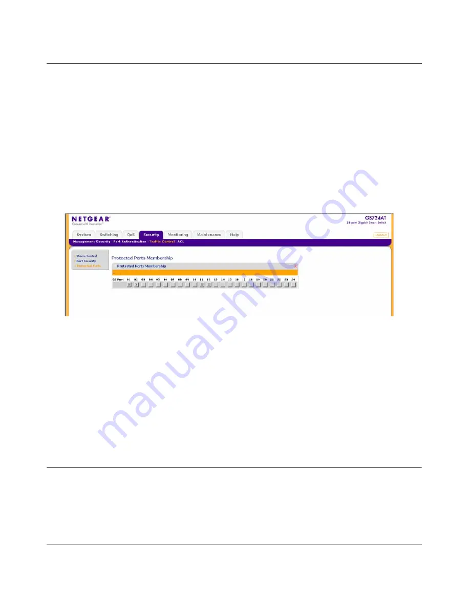 NETGEAR GS700AT Smart Switch Administration Manual Download Page 155