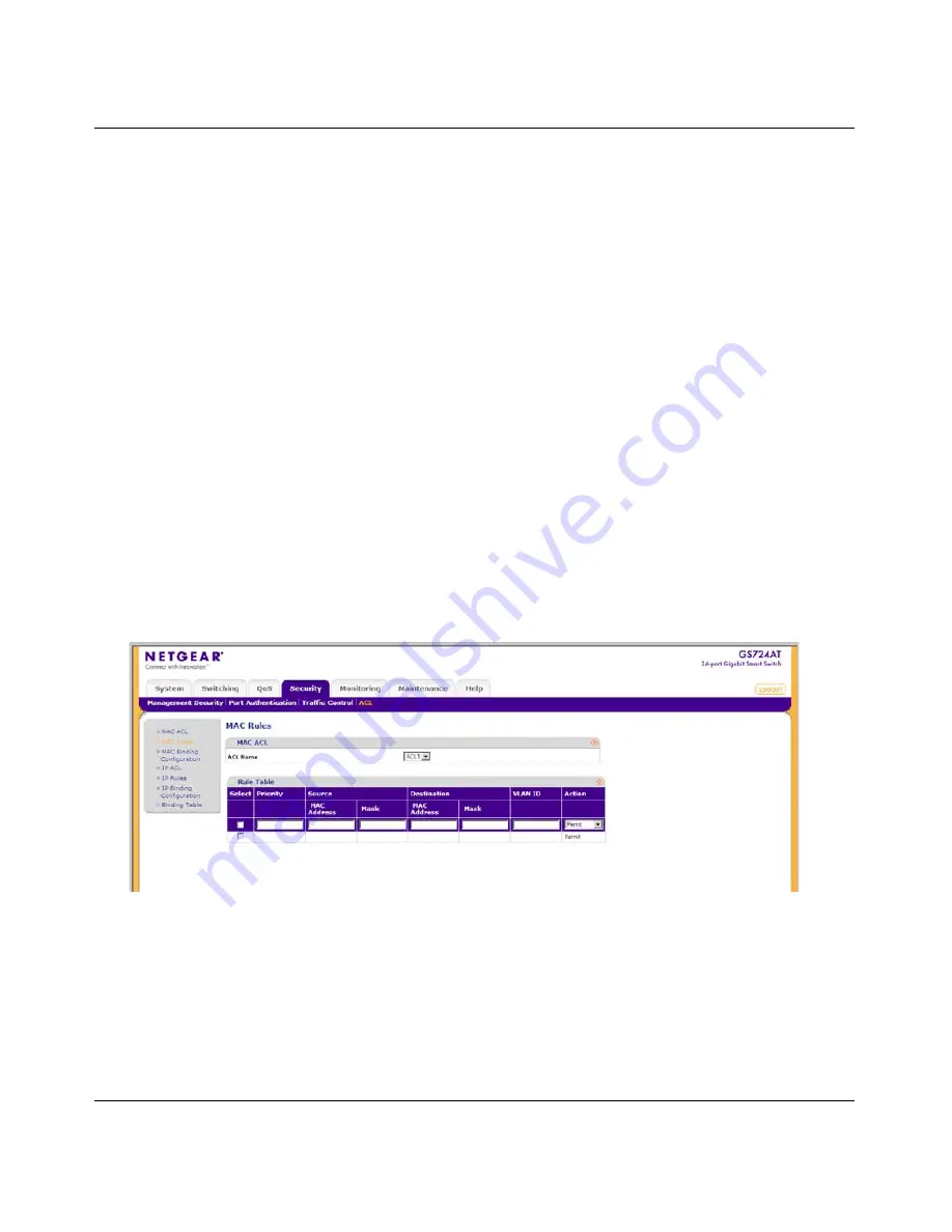 NETGEAR GS700AT Smart Switch Administration Manual Download Page 157