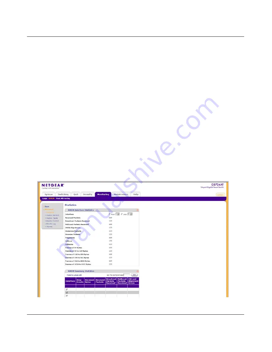 NETGEAR GS700AT Smart Switch Administration Manual Download Page 175