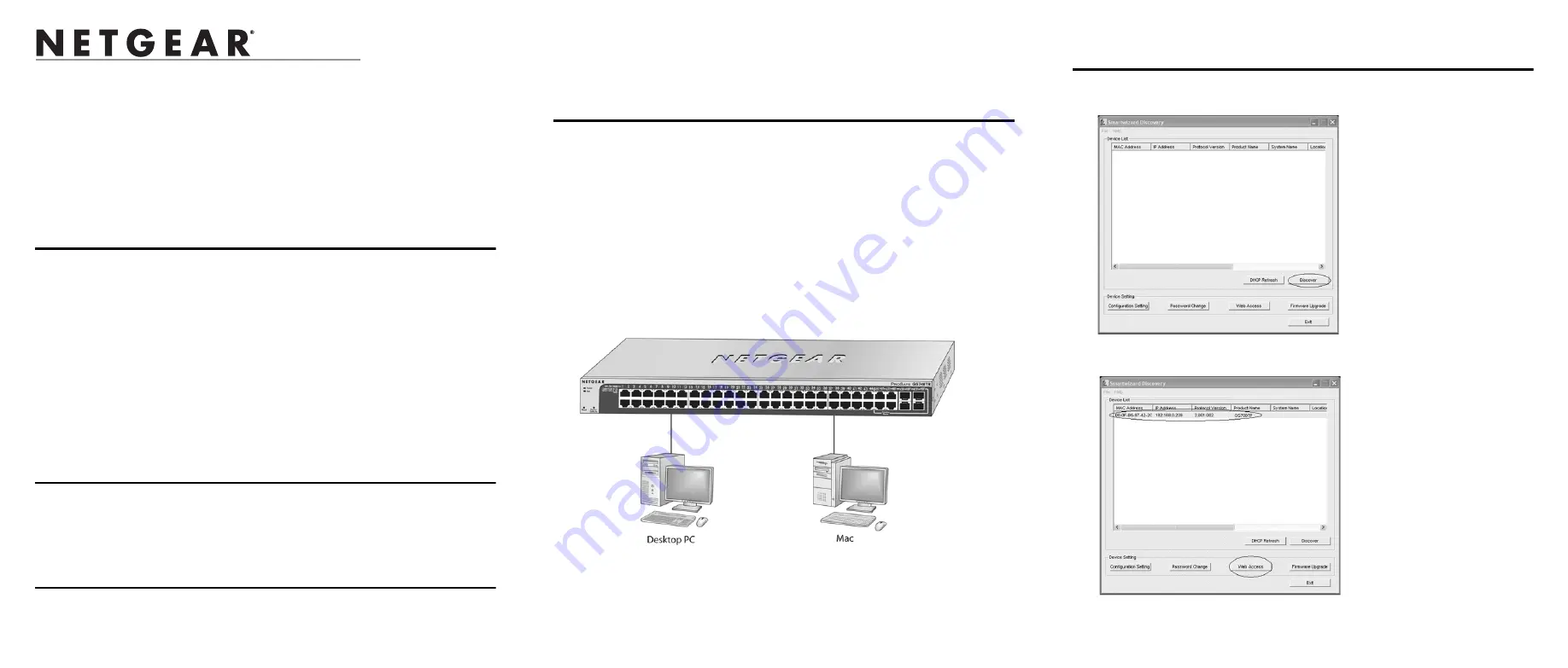 NETGEAR GS700TR Series Скачать руководство пользователя страница 1