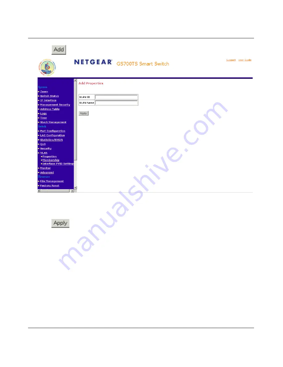 NETGEAR GS700TS Series User Manual Download Page 95