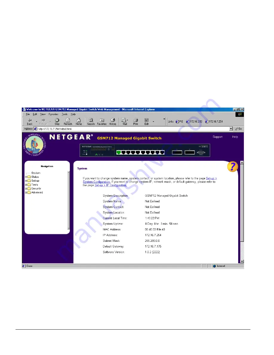 NETGEAR GSM712 Installation Manual Download Page 59