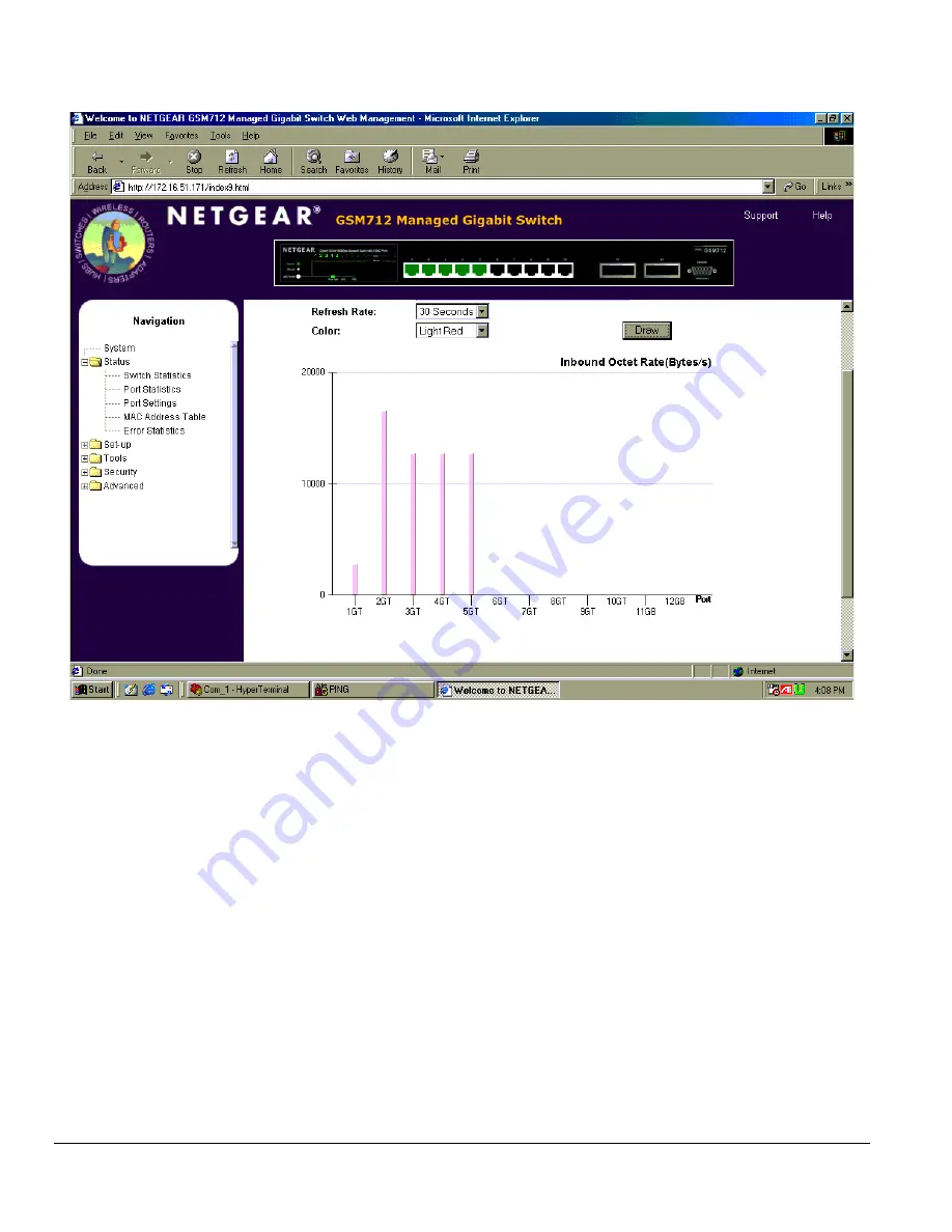 NETGEAR GSM712 Installation Manual Download Page 61