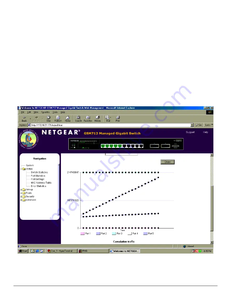 NETGEAR GSM712 Installation Manual Download Page 62