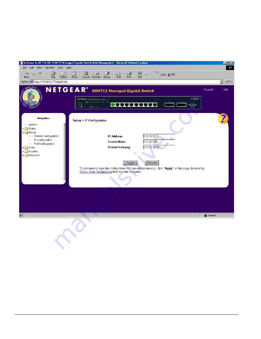 NETGEAR GSM712 Installation Manual Download Page 67