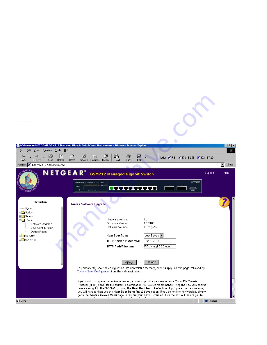 NETGEAR GSM712 Installation Manual Download Page 69