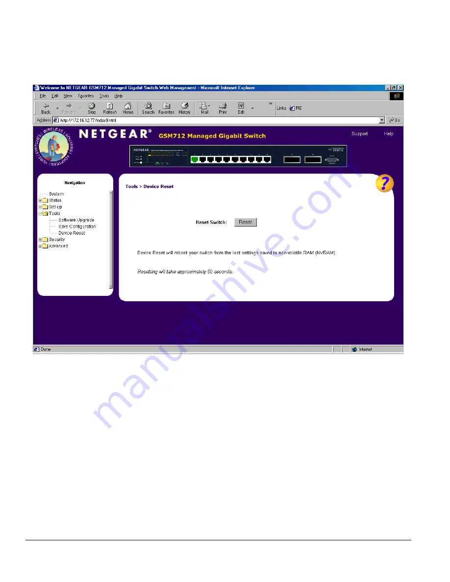 NETGEAR GSM712 Installation Manual Download Page 71