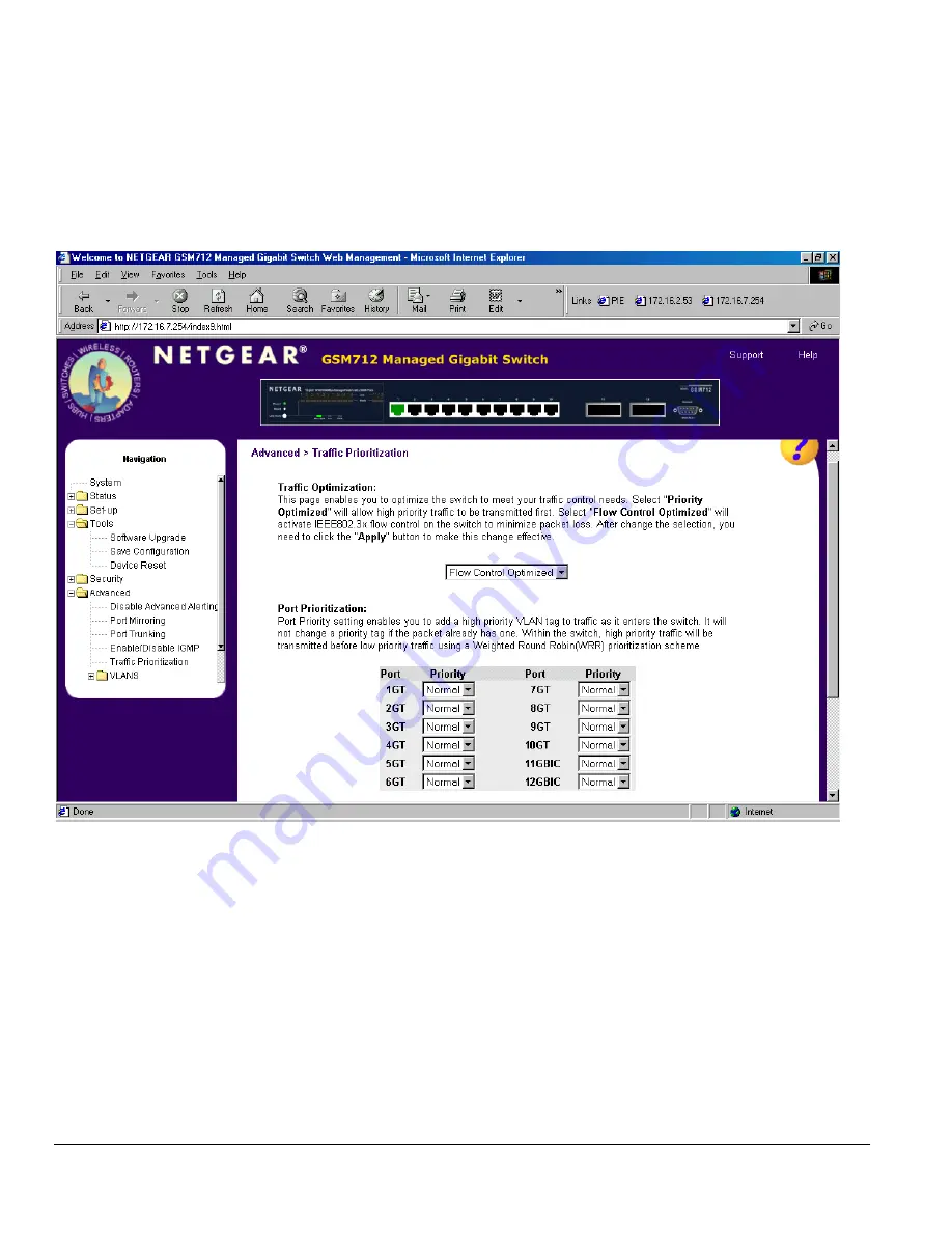 NETGEAR GSM712 Installation Manual Download Page 78