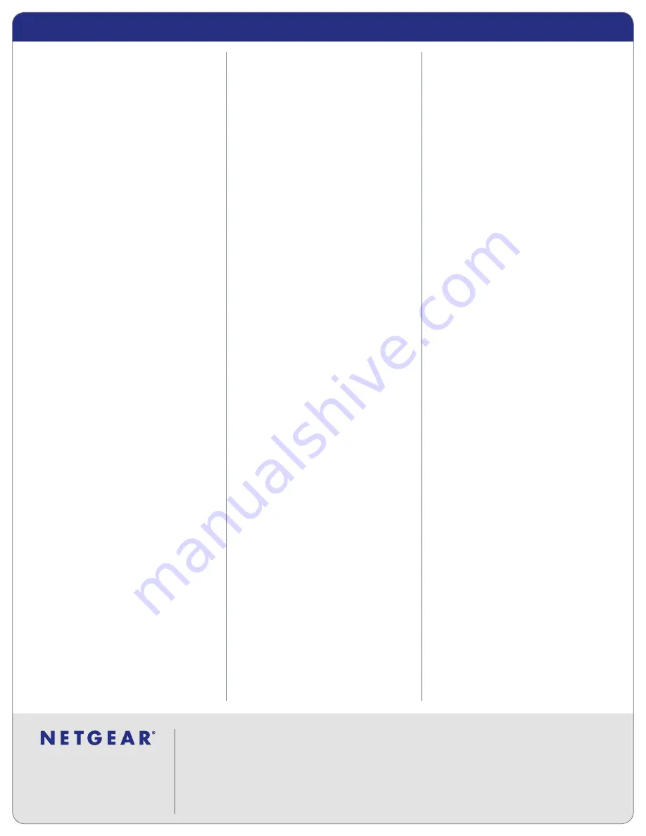 NETGEAR GSM7312 - ProSafe Layer 3 Managed Gigabit Switch Datasheet Download Page 3