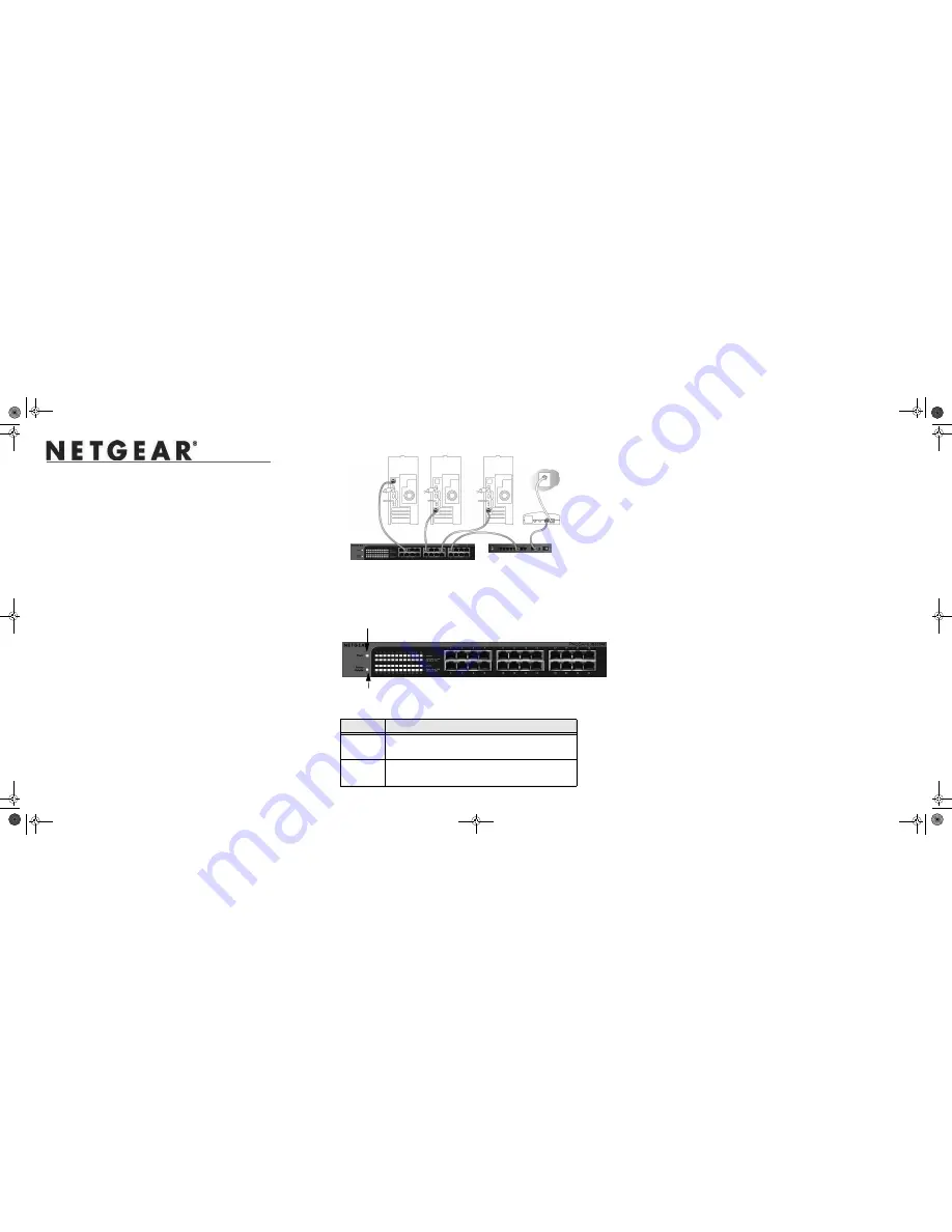 NETGEAR JGS524E-100NAS Installation Manual Download Page 1