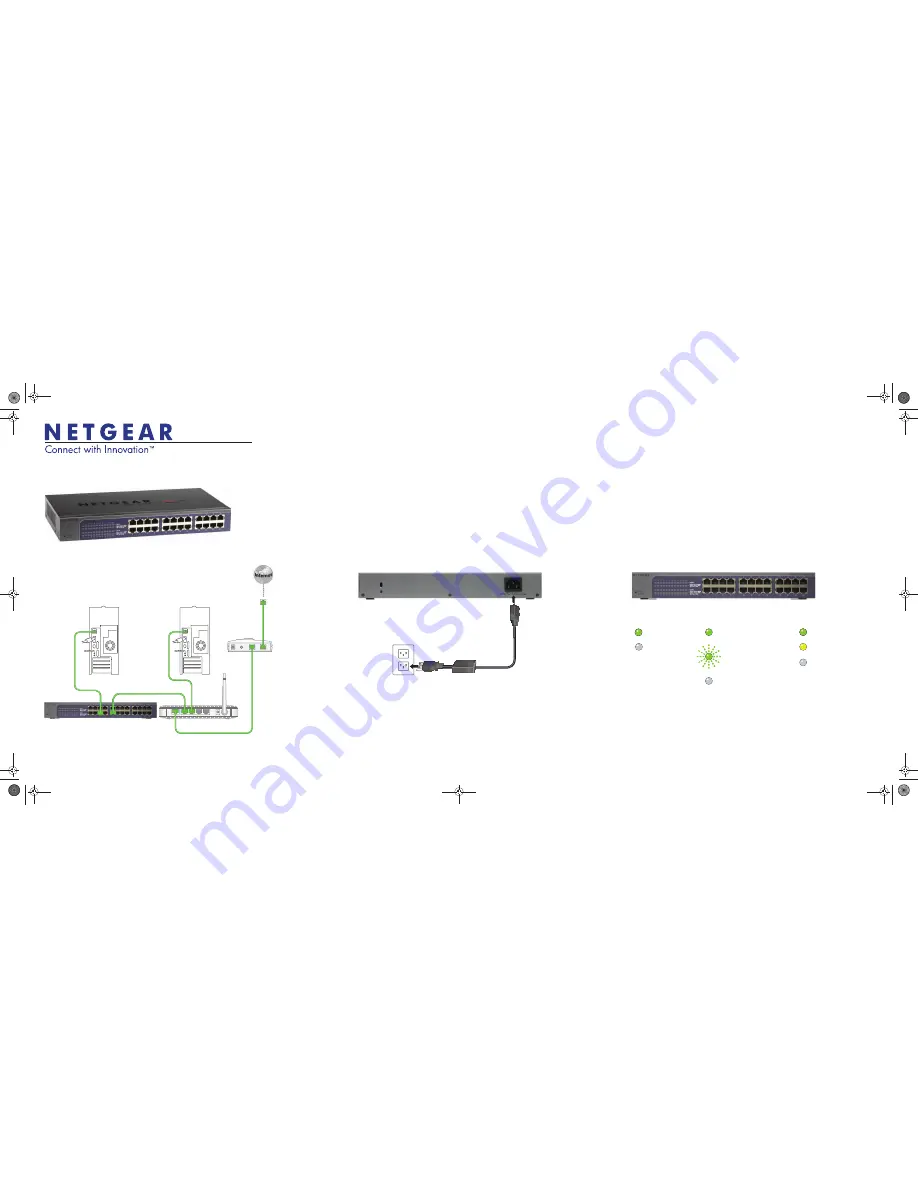 NETGEAR JGS524E Installation Manual Download Page 1