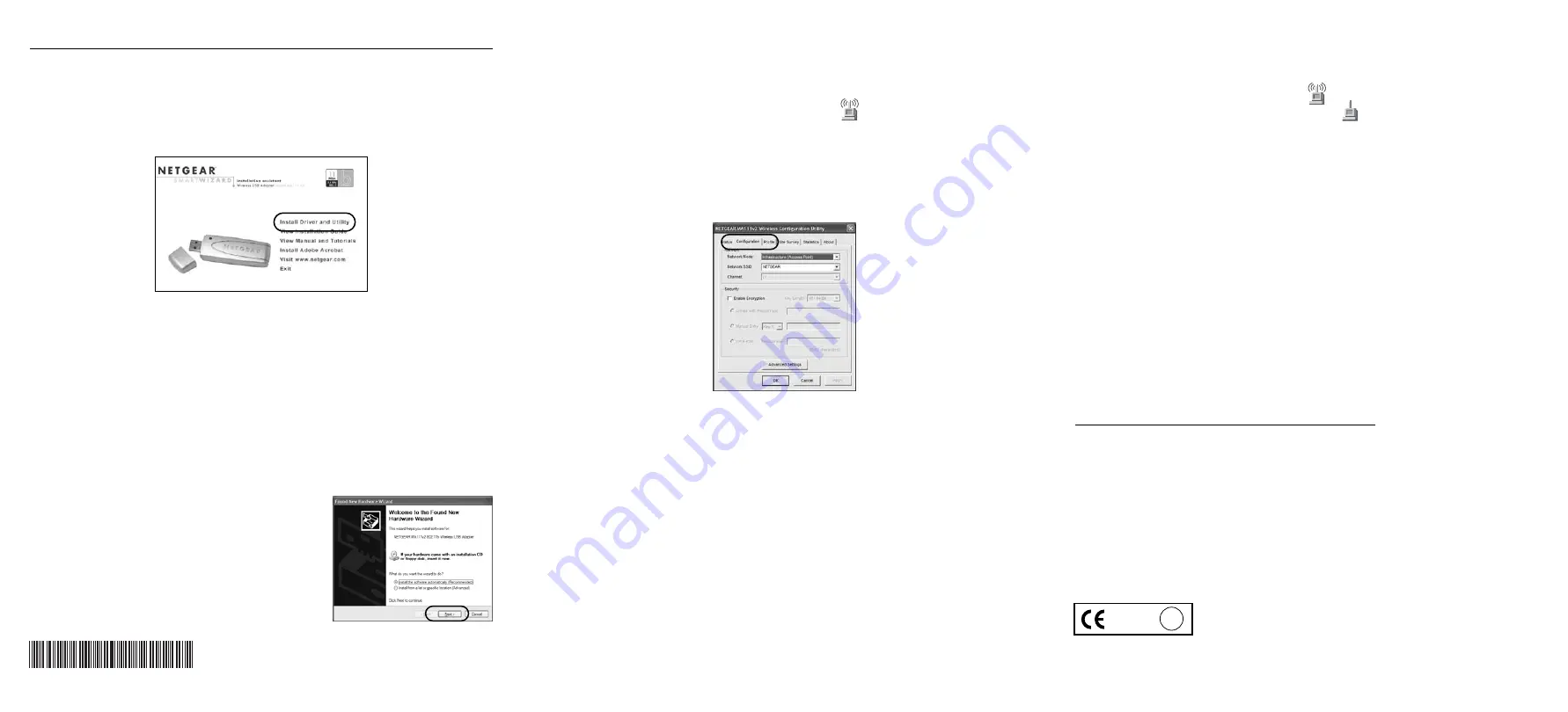 NETGEAR MA111v2 - 802.11b Wireless USB Adapter Installation Manual Download Page 2