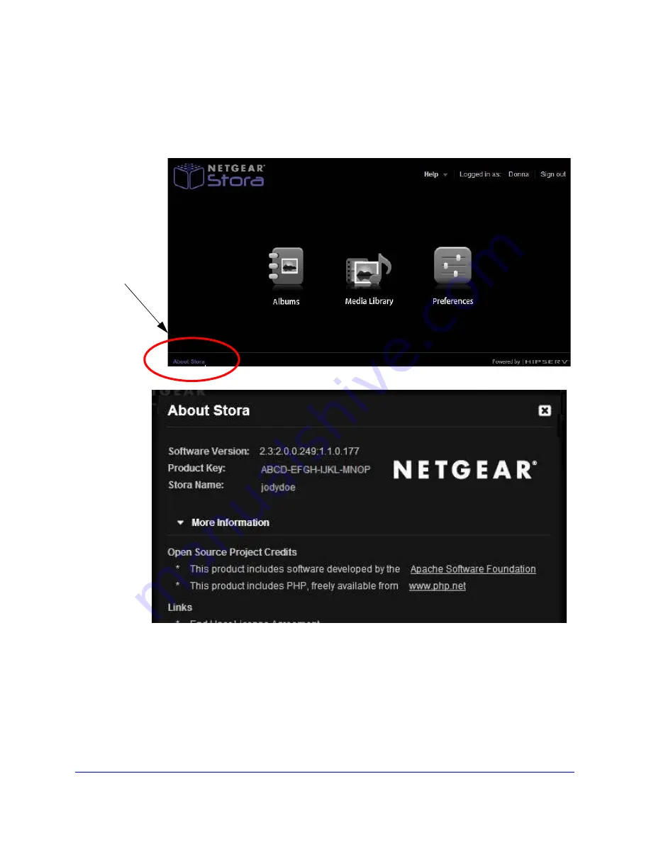 NETGEAR MS2120 - Stora Media Center User Manual Download Page 54