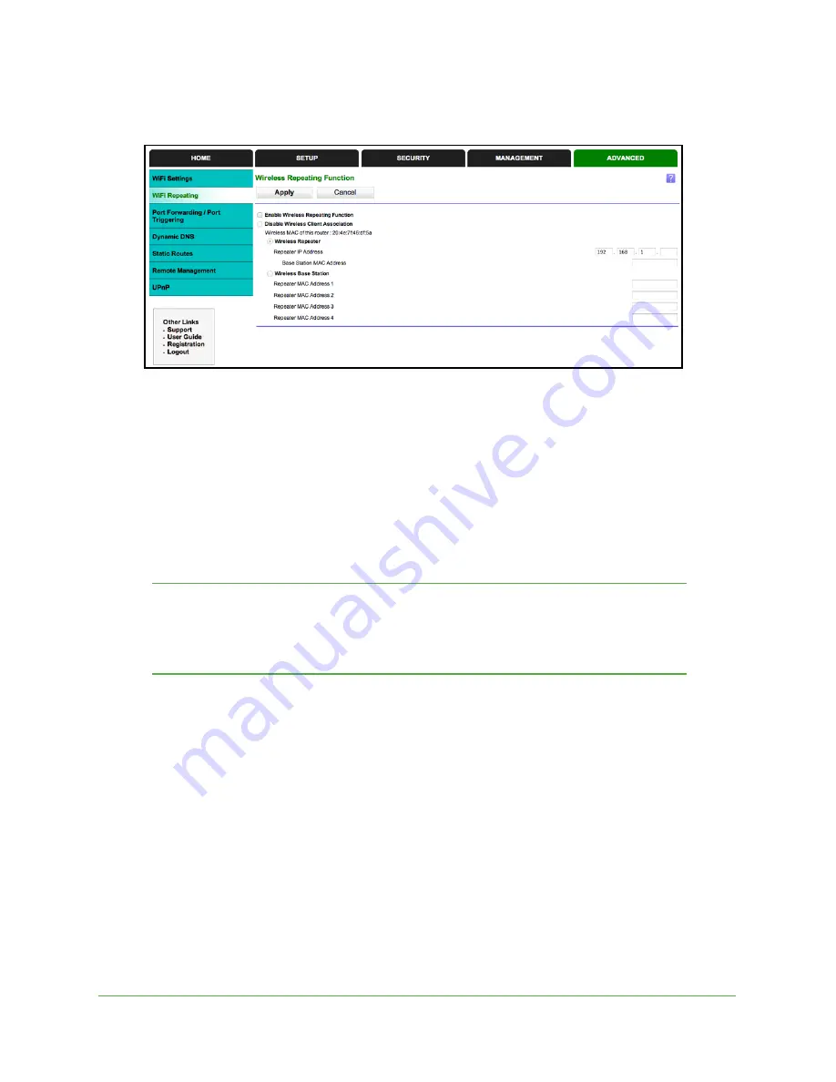 NETGEAR N150R User Manual Download Page 67