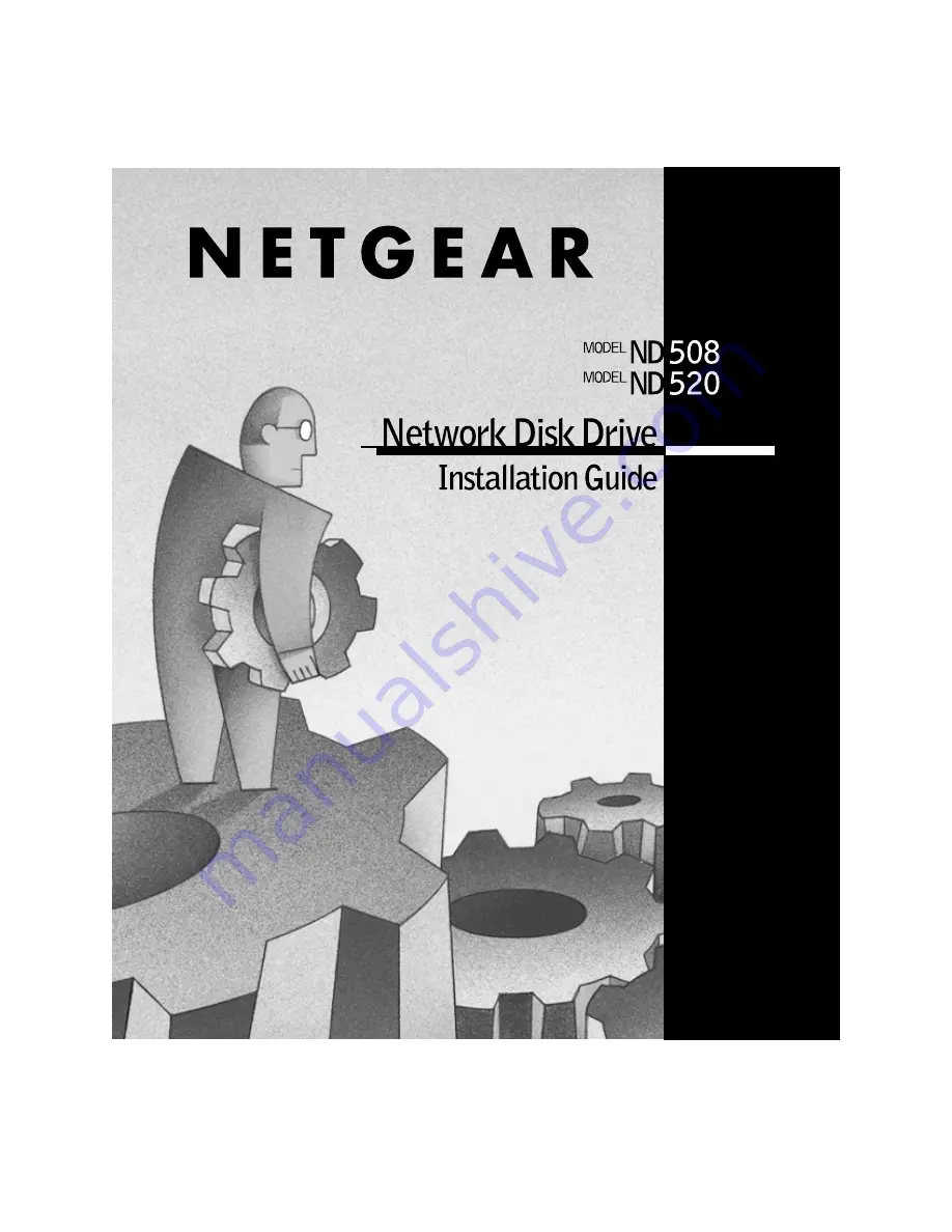 NETGEAR ND508 - Network Drive - 8 GB Скачать руководство пользователя страница 1