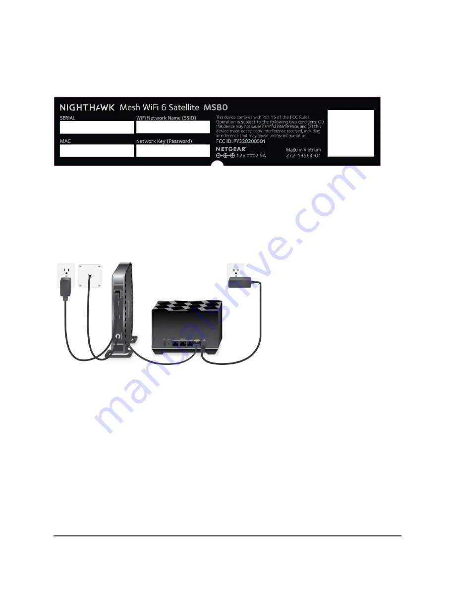 NETGEAR Nighthawk Mesh WiFi 6 System User Manual Download Page 13