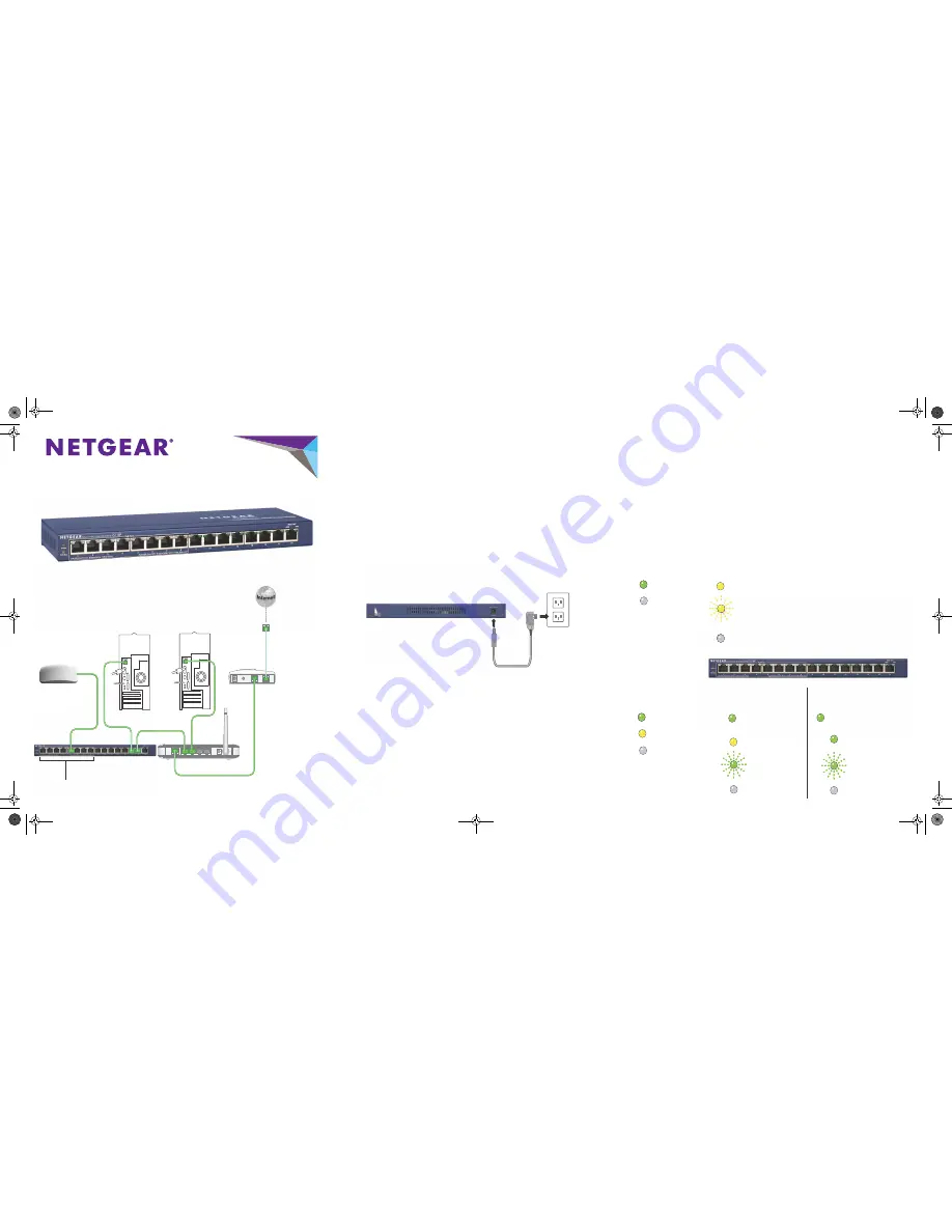 NETGEAR ProSAFE FS116Pv2 Скачать руководство пользователя страница 1