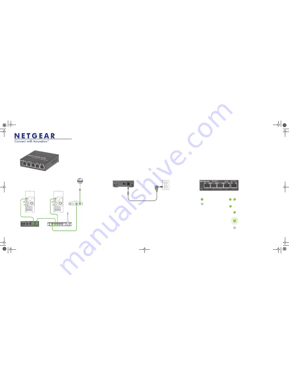 NETGEAR ProSafe GS105v4 Installation Manual Download Page 1