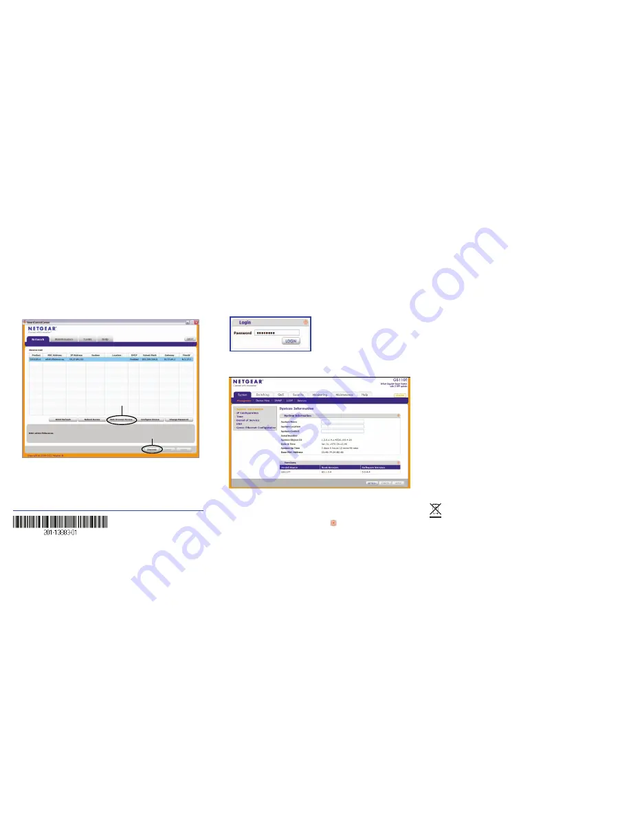 NETGEAR ProSafe GS110T (German) Installationsanleitung Download Page 2