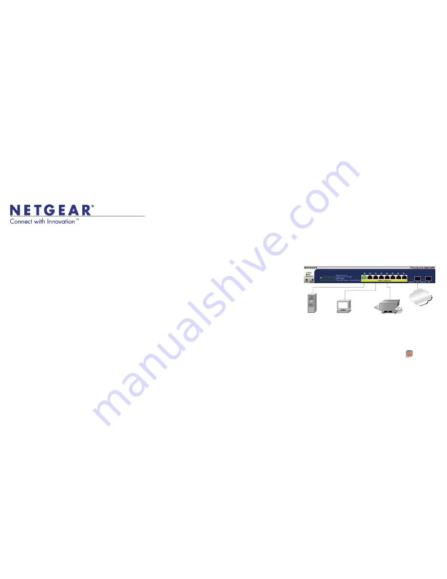 NETGEAR ProSafe GS510TP (German) Installationsanleitung Download Page 1