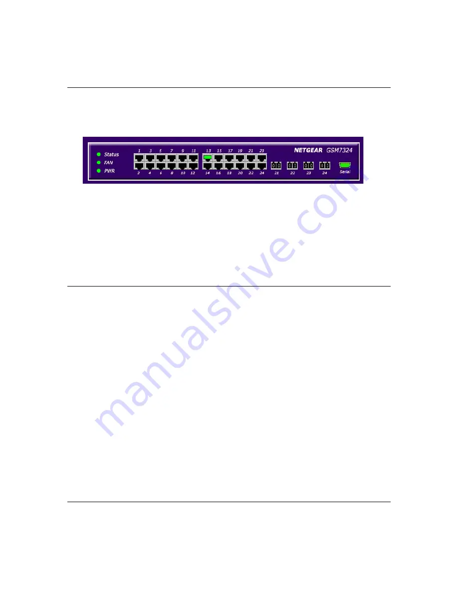 NETGEAR ProSafe GSM7324 Reference Manual Download Page 36