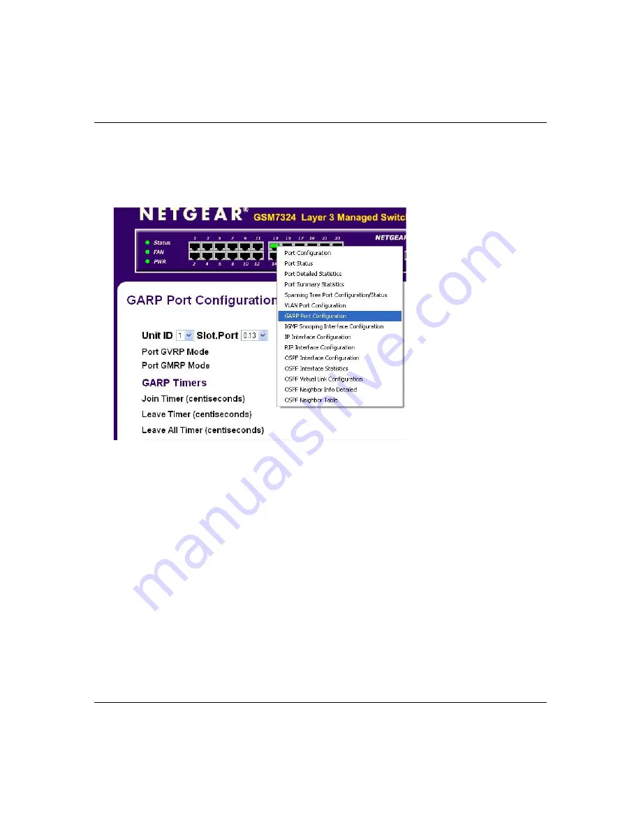 NETGEAR ProSafe GSM7324 Reference Manual Download Page 39