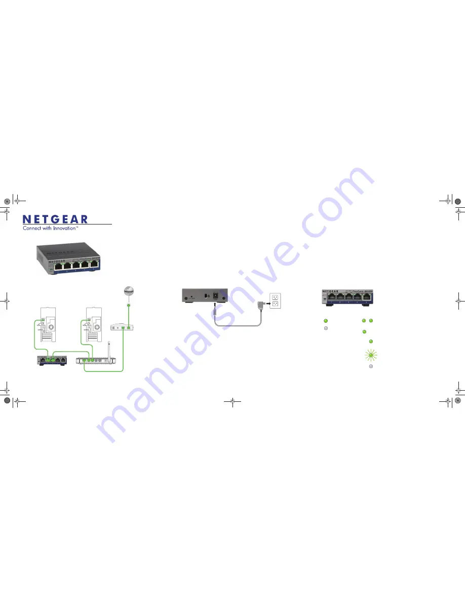 NETGEAR ProSafe Plus GS105E Скачать руководство пользователя страница 1