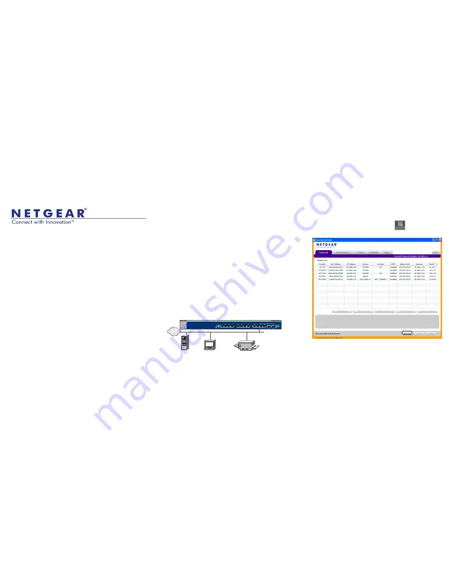 NETGEAR ProSafe XS712T Installation Manual Download Page 1