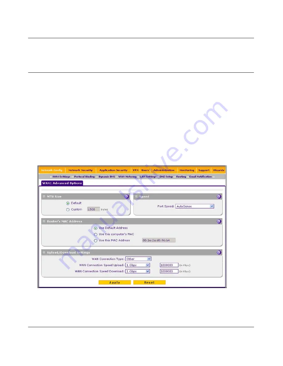 NETGEAR ProSecure Appliance Reference Manual Download Page 84