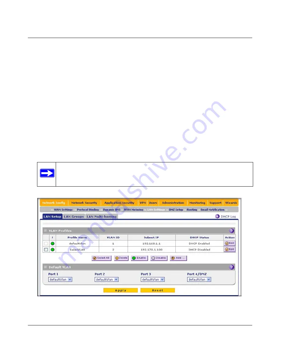 NETGEAR ProSecure Appliance Reference Manual Download Page 92