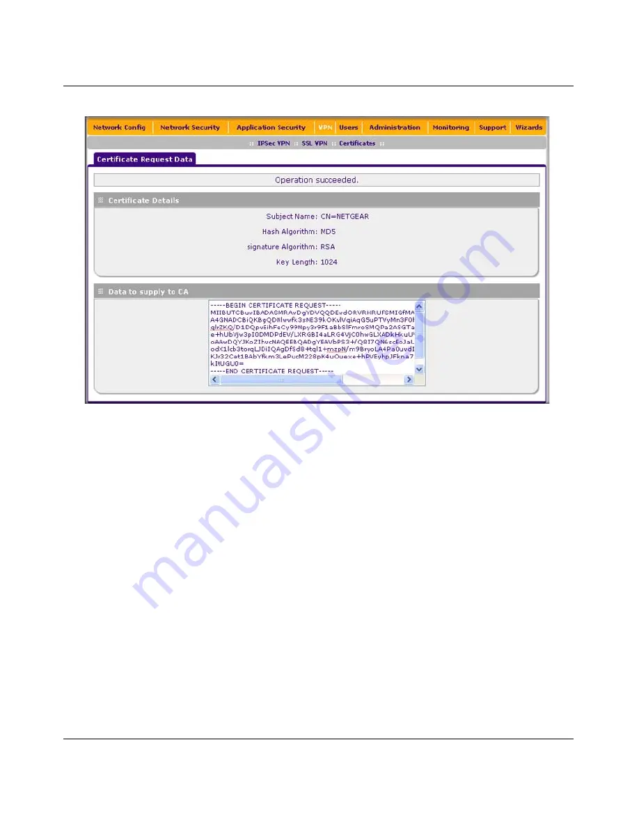 NETGEAR ProSecure Appliance Reference Manual Download Page 334