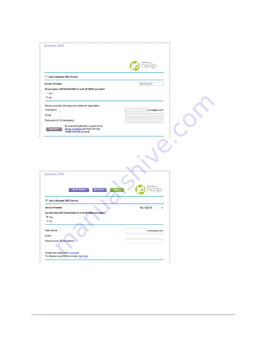 NETGEAR R6900P User Manual Download Page 95