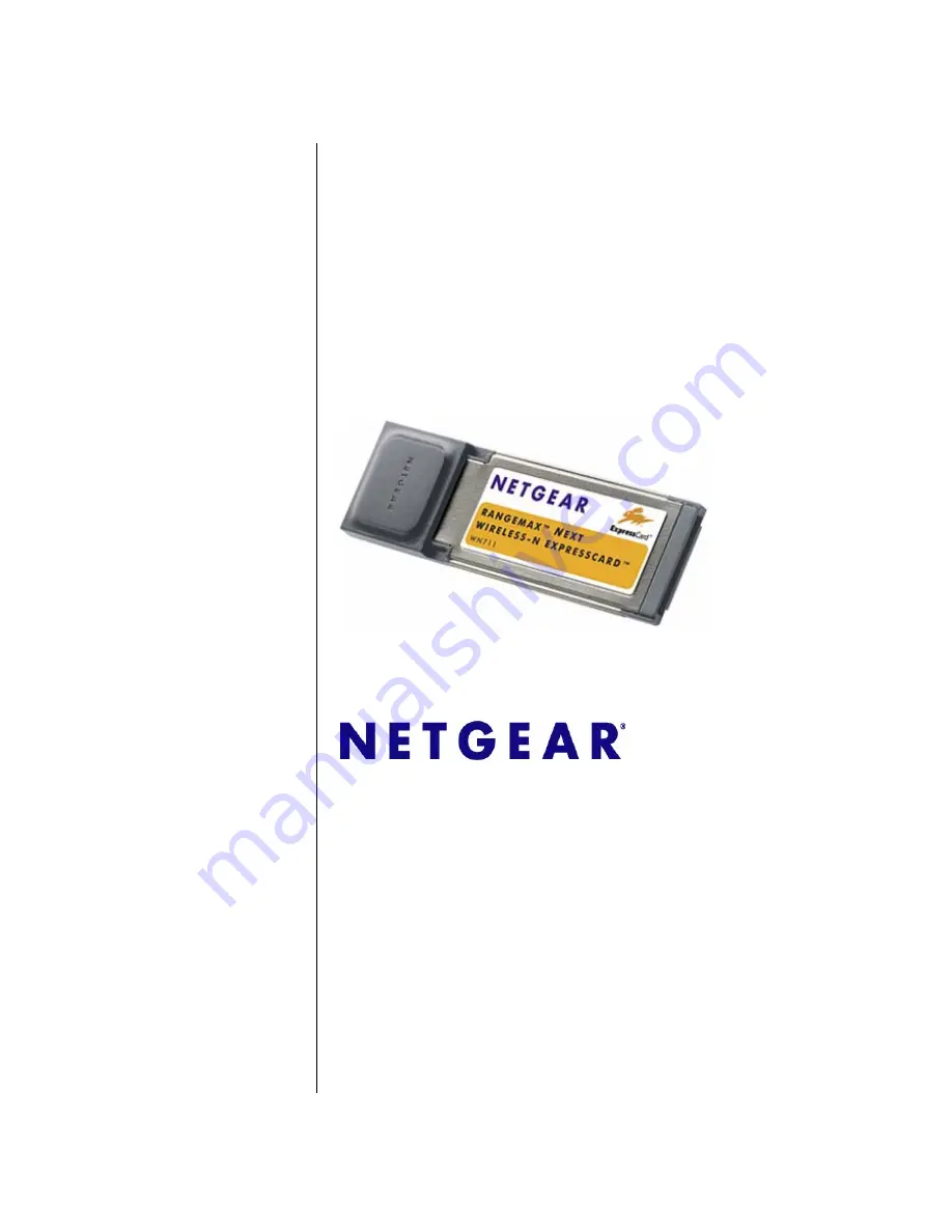 NETGEAR RangeMax Next WN711 User Manual Download Page 1