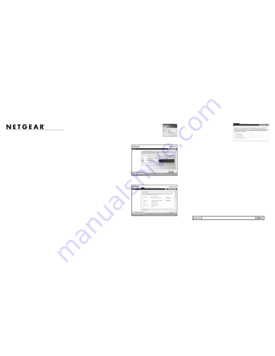 NETGEAR ReadyNAS 3200 Installation Manual Download Page 1