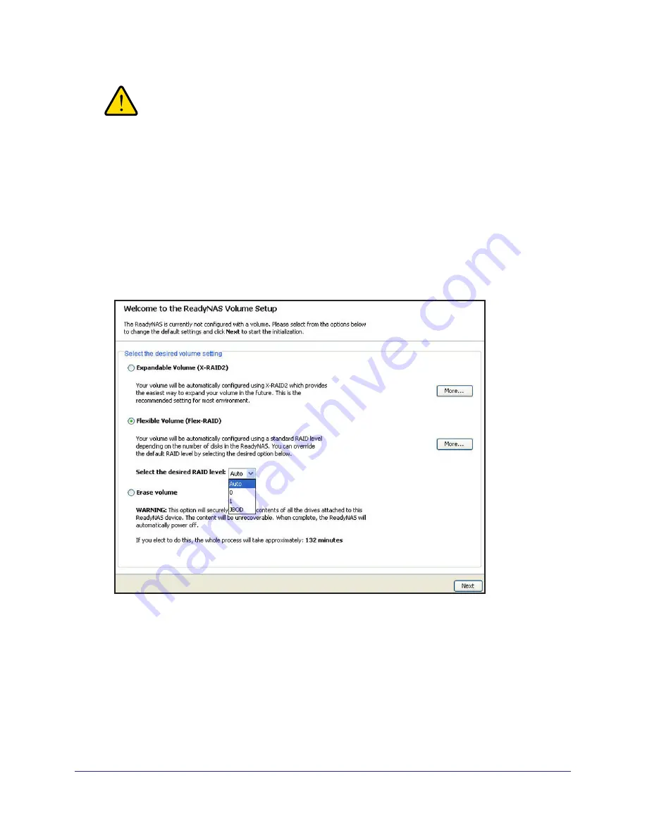 NETGEAR ReadyNAS Duo v2 Software Manual Download Page 27