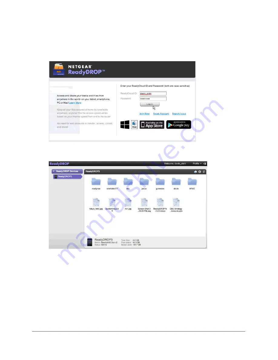 NETGEAR ReadyNAS Duo v2 Software Manual Download Page 45